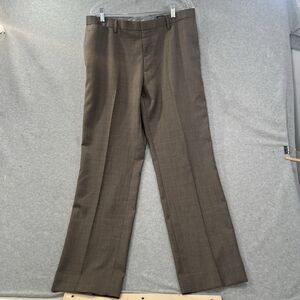 Banana Republic Pants Mens 34x32 Wool brown Classic Fit Dress Trouser lined